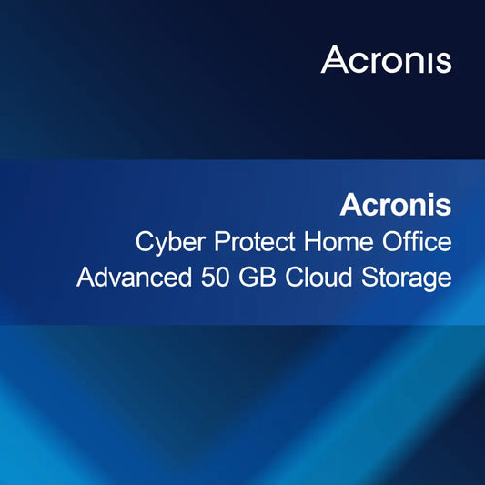 Acronis Cyber Protect Home Office Advanced 50 GB stocare în cloud