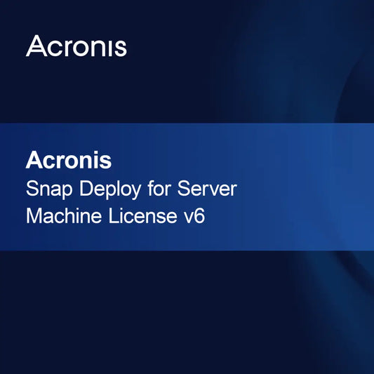 Acronis Snap Deploy för servermaskinlicens v6