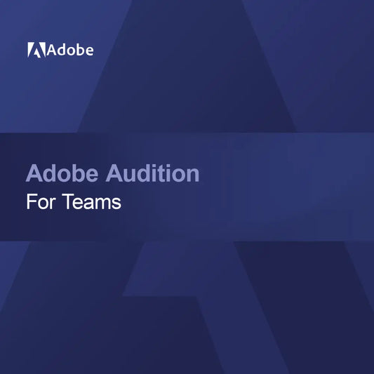 Adobe Audition pro týmy