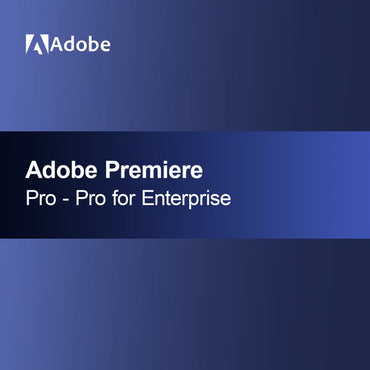 Adobe Premiere Pro - Pro yrityksille
