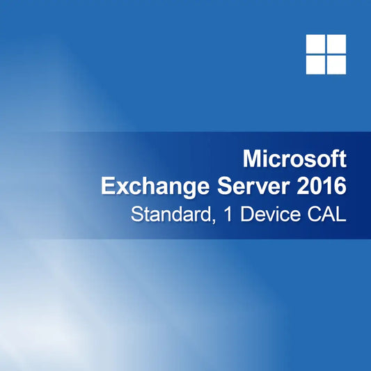 Microsoft Exchange Server 2016 Standard, 1 CAL de Dispositivo