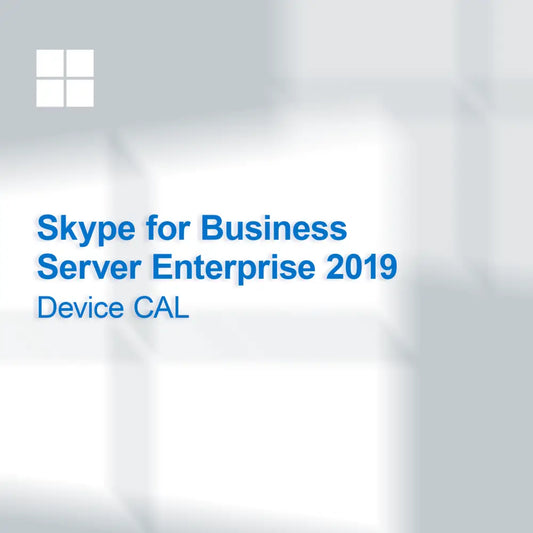 Skype for Business Server Enterprise 2019 zařízení CAL