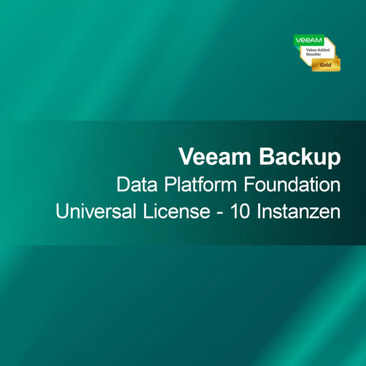 Licență Universală Veeam Data Platform Foundation - 10 Instanțe