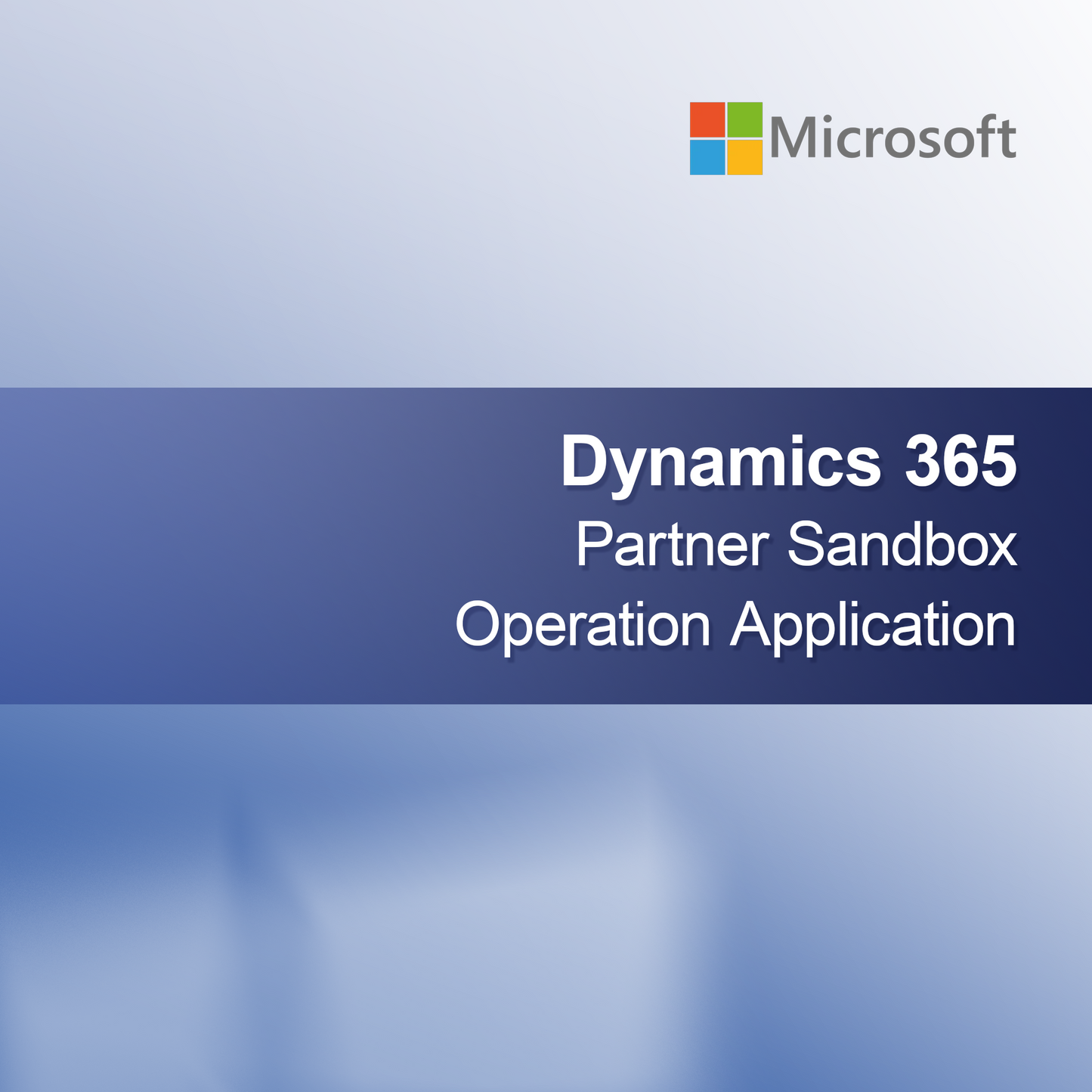 Aplikace pro provoz partnerské testovací verze Dynamics 365