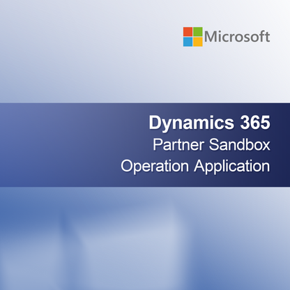Aplikace pro provoz partnerské testovací verze Dynamics 365