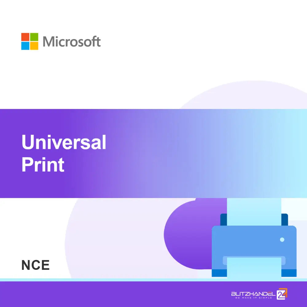 Универсален печат (NCE)